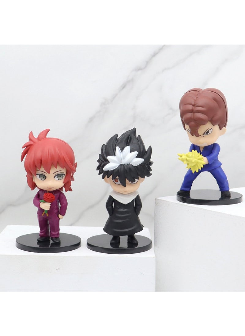 Generic - Anime Yu Yu Hakusho Series Figure Set 6 Pieces - Image 1