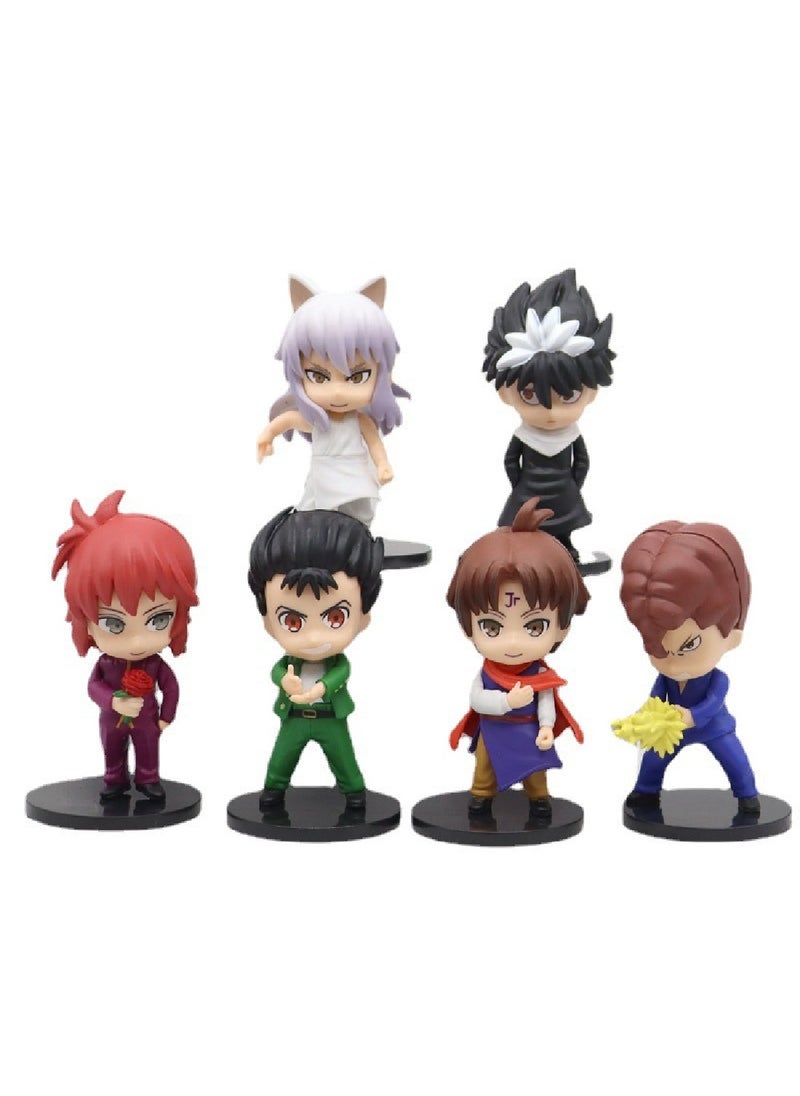 Generic - Anime Yu Yu Hakusho Series Figure Set 6 Pieces - Image 1