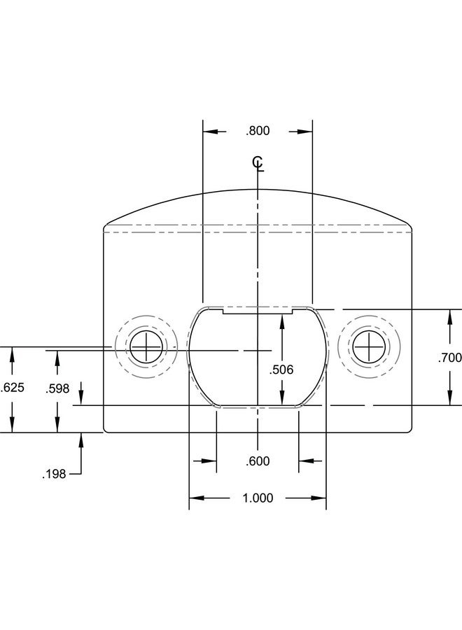 صفيحة قفل E 2793 من Prime-Line، بلمسة نهائية سوداء غير لامعة (عبوة من قطعتين)