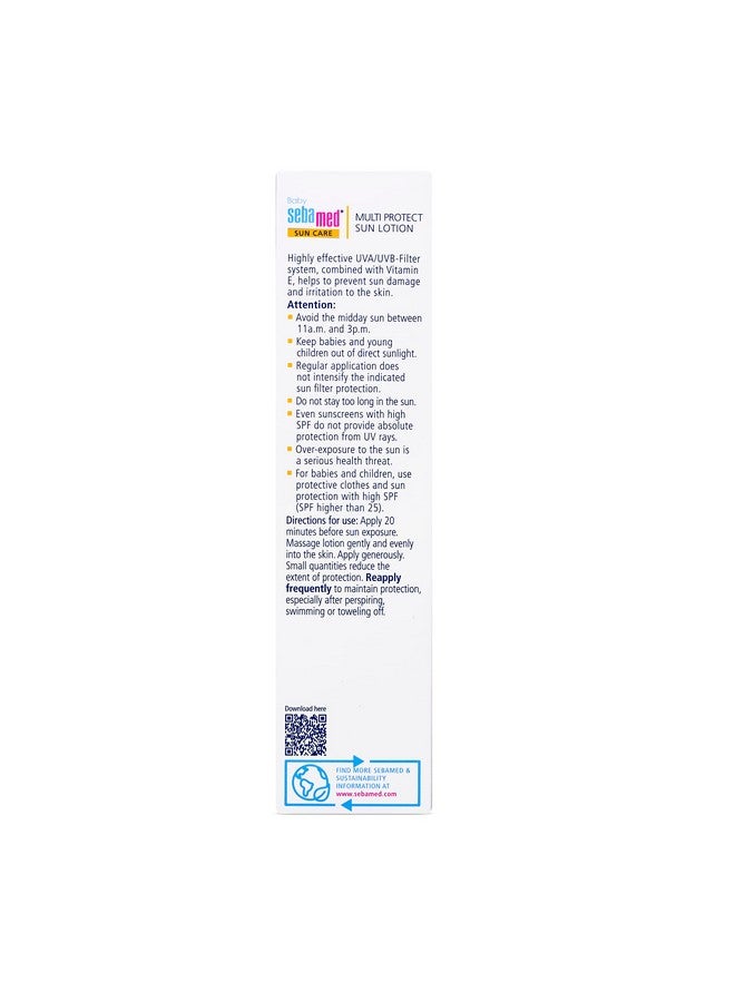 Sebamed Baby Sebamed Sun Lotion|pH 5.5|Triple Protection from UV rays|Water & Sweat resistant|200 ml - Image 5