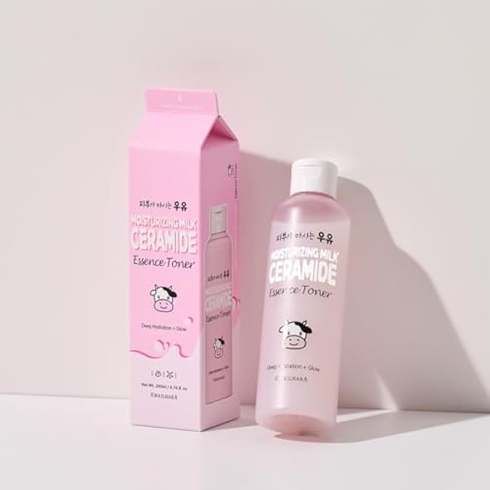 Kwailnara WELCOS Kwailnara Moisturizing Ceramide Toner | Long Lasting Hydrating, Soothing, Nourishing w/Milk Extract, Shea Butter, Royal Jelly | Korean Skin Care | 200ml / 6.76 Fl. oz - Image 4