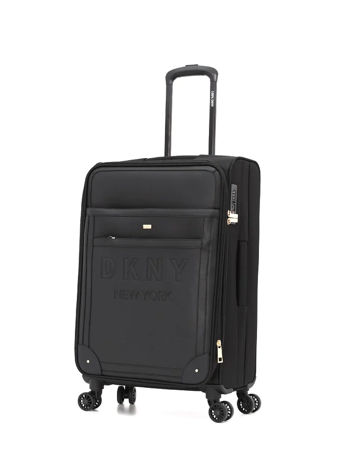 دكني طقم حقائب سفر  ثلاث قطع بعجلات دوارة خفيف الوزن وقابل للتوسيع