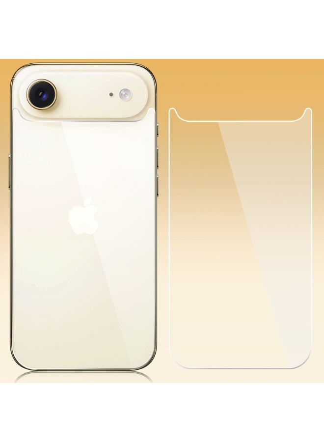 Back Screen Protector for iPhone Air [2-Pack],iPhone Air Back Glass Protector Anti-Fingerprint/Scratch Ultra Thin Tempered Glass Screen Protector for iPhone Air (6.5 inch) - Image 1
