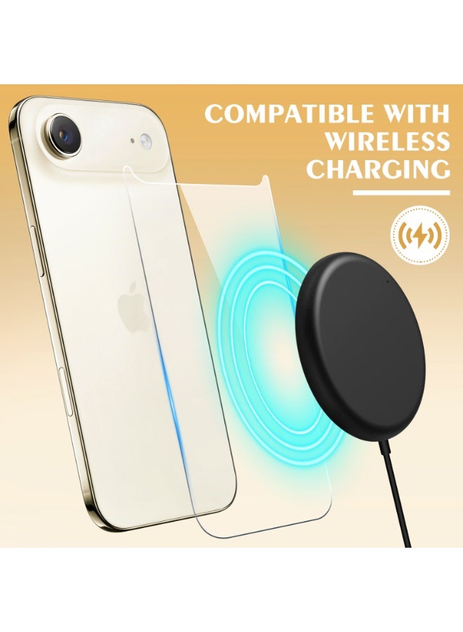 Back Screen Protector for iPhone Air [2-Pack],iPhone Air Back Glass Protector Anti-Fingerprint/Scratch Ultra Thin Tempered Glass Screen Protector for iPhone Air (6.5 inch) - Image 5