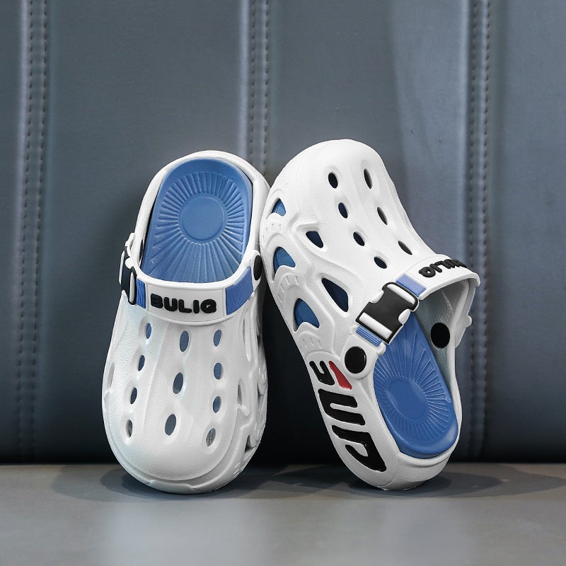 Children'S Summer Clogs For Couples, Non-Slip Closed-Toe Slippers For Boys And Girls, Unisex Sandals - Image 2
