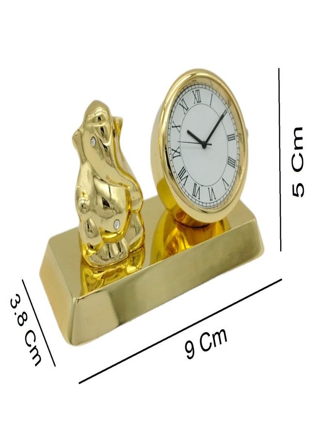 NXZ Diwali Corporate Gift - Lord Ganesha with Clock - Latest Gift for Employees Decorative Showpiece - Image 2