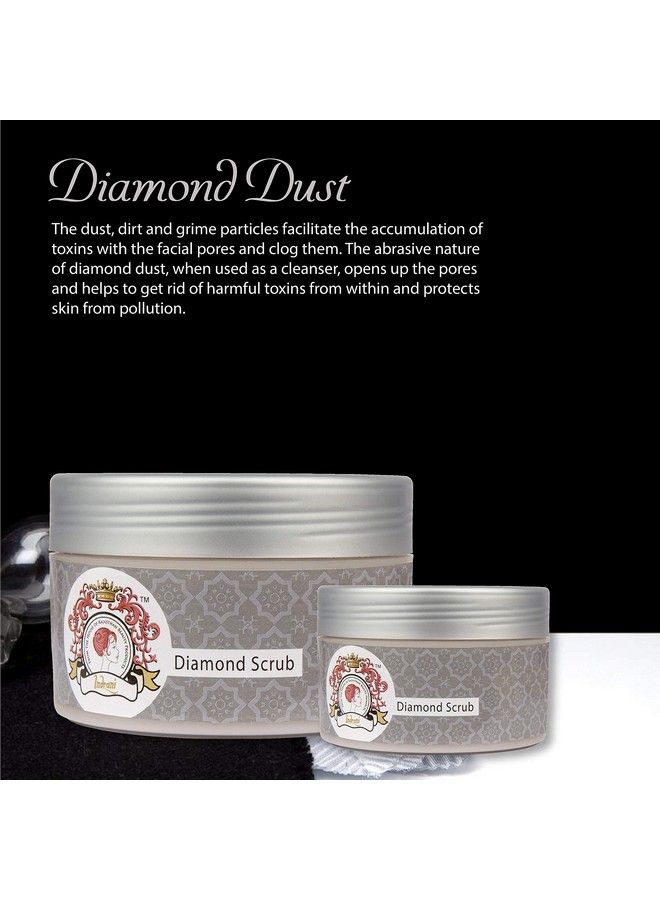 Indrani Cosmetics Indrani Diamond Scrub 300G For Effective In Removing Deepseated Impurities Cleaning Pores And Decreasing Their Size Without Causing Irritation - Image 3