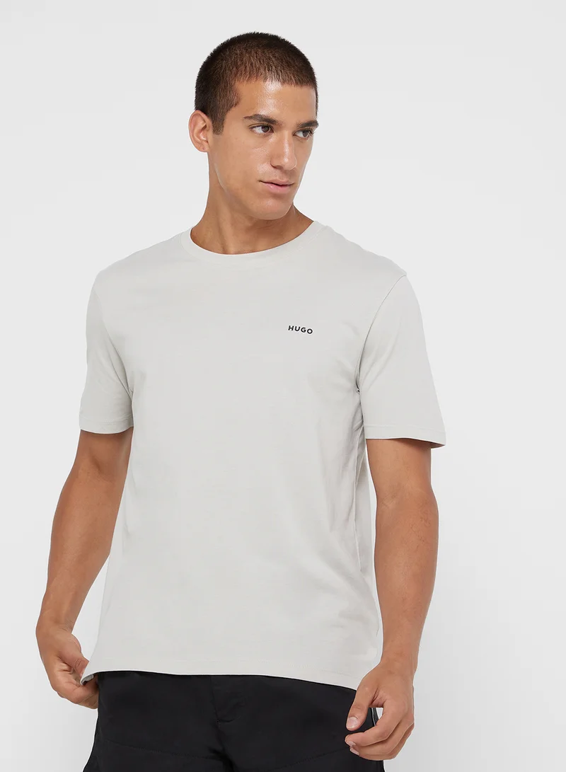 HUGO Logo Crew Neck T-Shirt