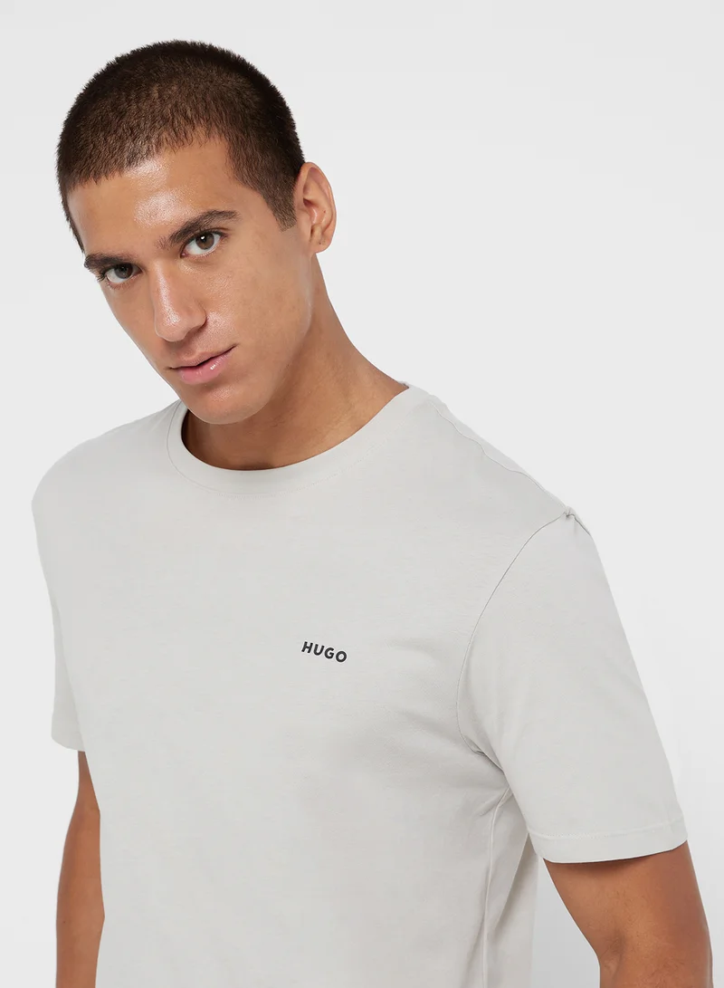 HUGO Logo Crew Neck T-Shirt