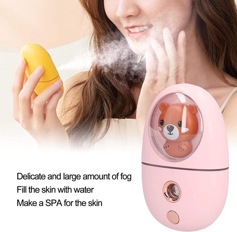 Zopsc Beauty Sprayer, Nano Level Hydrating Mist Sprayer, Portable Skin Moisturizing Tool for Home, Cold Type Facial Steamer with Fine Mist Hydration - Image 2