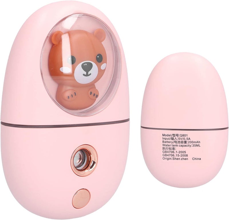 Zopsc Beauty Sprayer, Nano Level Hydrating Mist Sprayer, Portable Skin Moisturizing Tool for Home, Cold Type Facial Steamer with Fine Mist Hydration - Image 1
