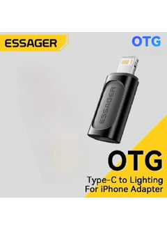 ESSAGER iPhone Lightning to Type-C Female Fast Converter Adapter for Data and Charging  - Image 1