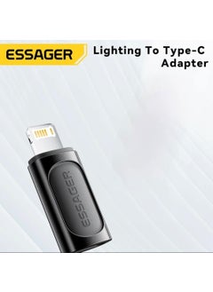 ESSAGER iPhone Lightning to Type-C Female Fast Converter Adapter for Data and Charging  - Image 5