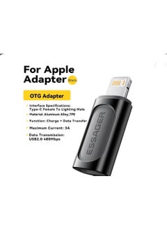 ESSAGER iPhone Lightning to Type-C Female Fast Converter Adapter for Data and Charging  - Image 3