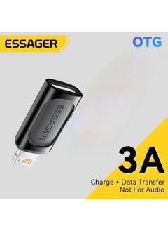 ESSAGER iPhone Lightning to Type-C Female Fast Converter Adapter for Data and Charging  - Image 4