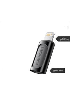 ESSAGER iPhone Lightning to Type-C Female Fast Converter Adapter for Data and Charging  - Image 2