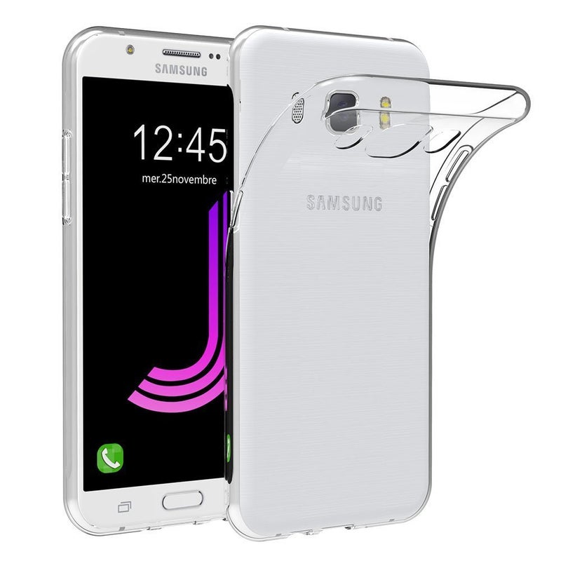 MaiJin Case for Samsung Galaxy J7 2016 55 inch Soft TPU Rubber Gel Bumper Transparent Back Cover