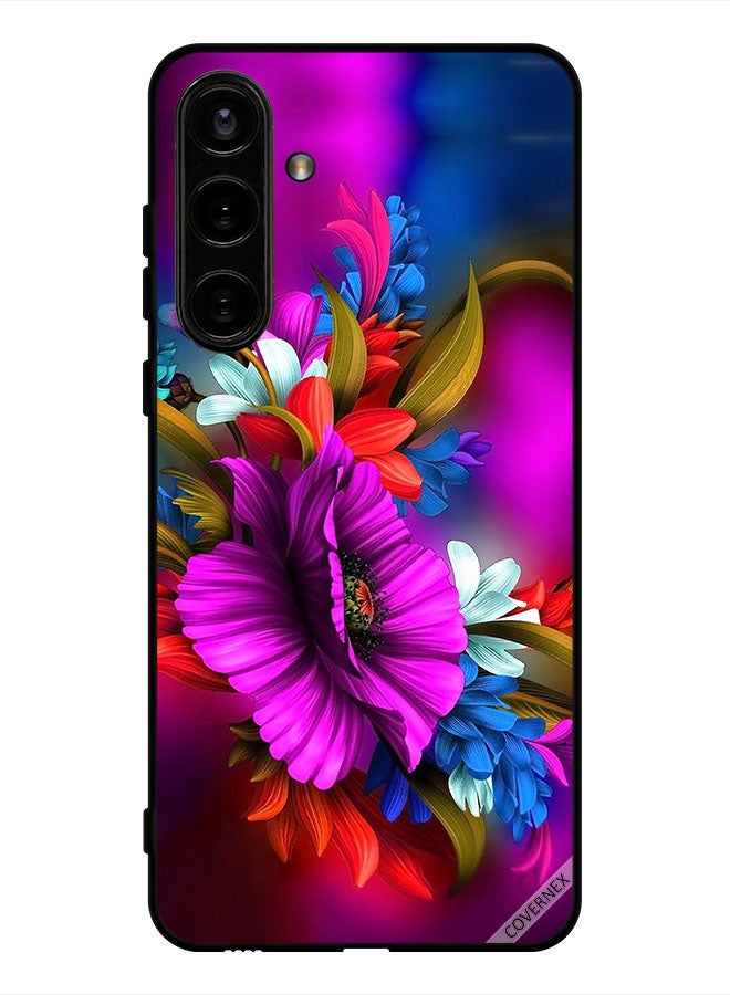 Covernex Protective Case Cover For Samsung Galaxy S24 HD Flowers Art - Image 1