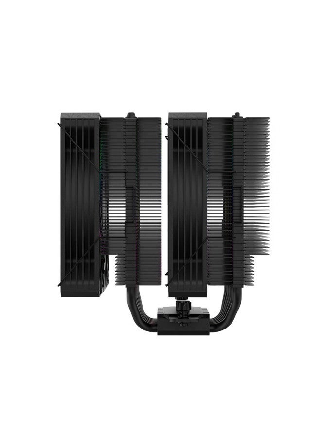 Apexgaming Pd6bg Air Cooler With 6 Tubes And Direct Dual Tower Design, High-performance Pwm Fan, Supports Dual Platforms - New Product - Image 2
