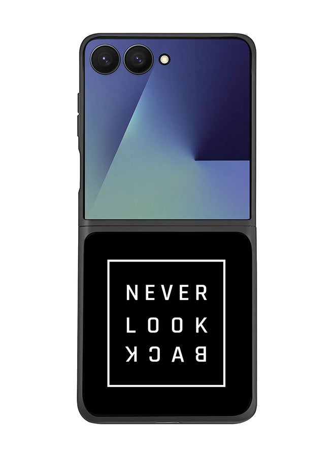 For Samsung Galaxy Z Flip7 Case,Slim fit Camera Protection, Shockproof Thin Phone cover  - Never look back