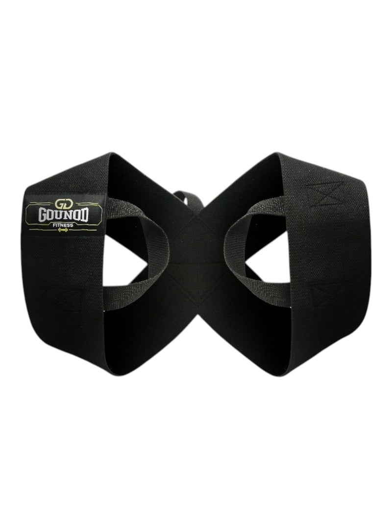 HASTE Shoulder Posture Corrector - Adjustable Back Support Trainer - Breathable - L for 65-75kg - Black - Image 1