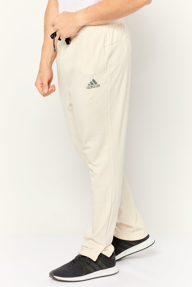 Adidas Men Sportswear Fit Outdoor Sweatpants, Cream  - Image 2