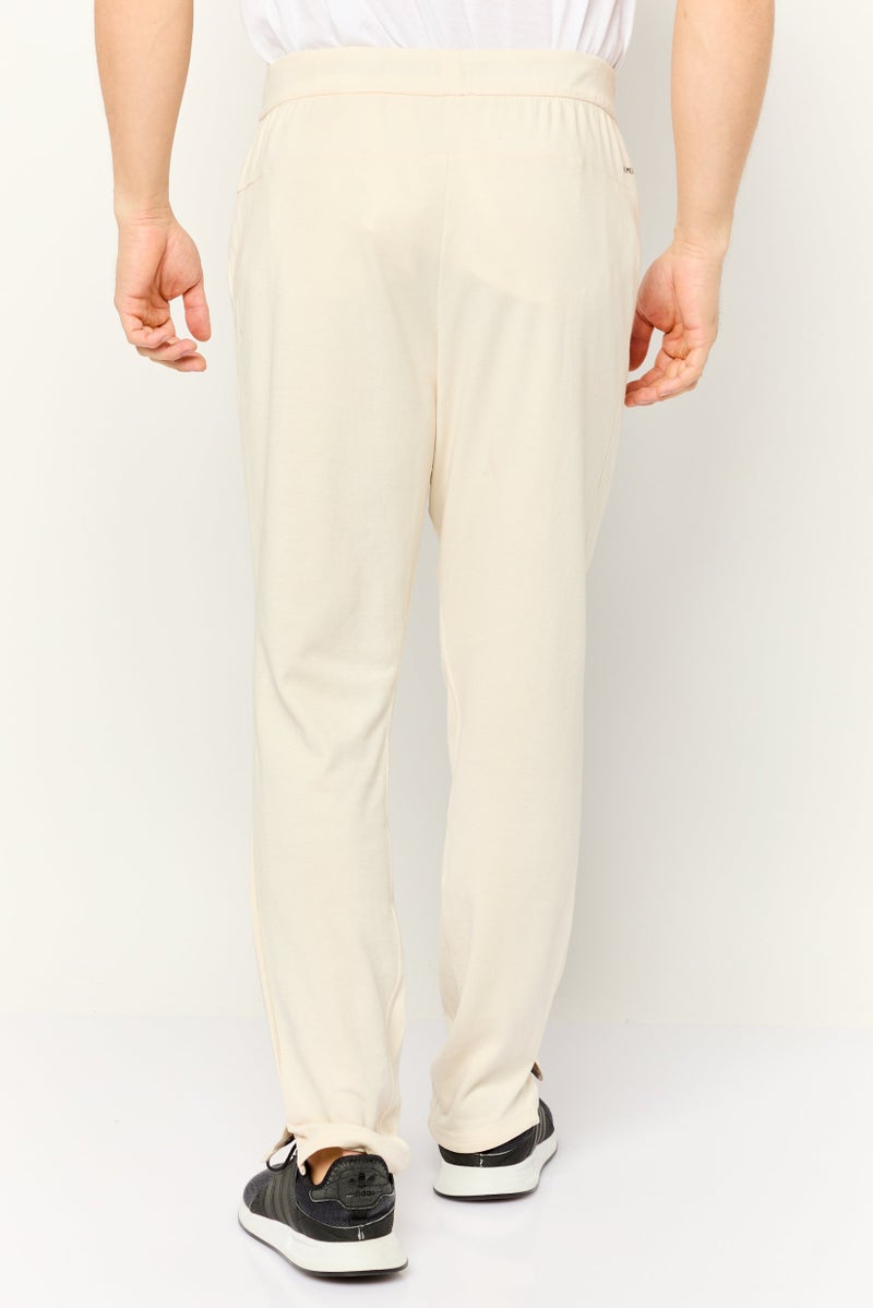 Adidas Men Sportswear Fit Outdoor Sweatpants, Cream  - Image 3