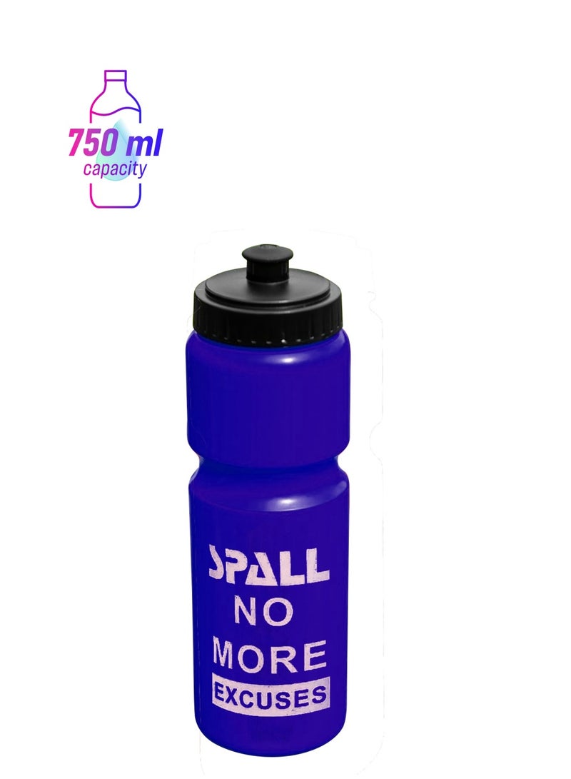 Spall Sports Water Bottle BPA Free Water Bottles With Durable Easy Squeeze Design Multiple Colours Available - Image 1