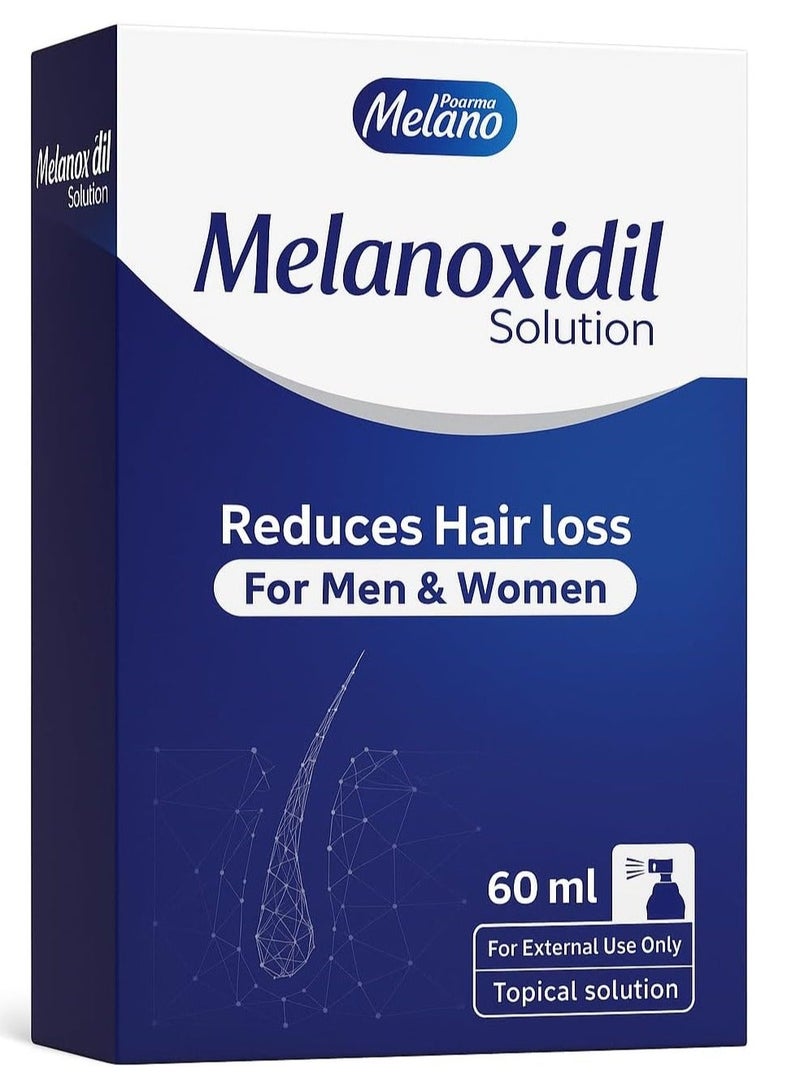 Melano Pharma Melanoxidil 5% Hair Regrowth Treatment 60 ml - Image 1