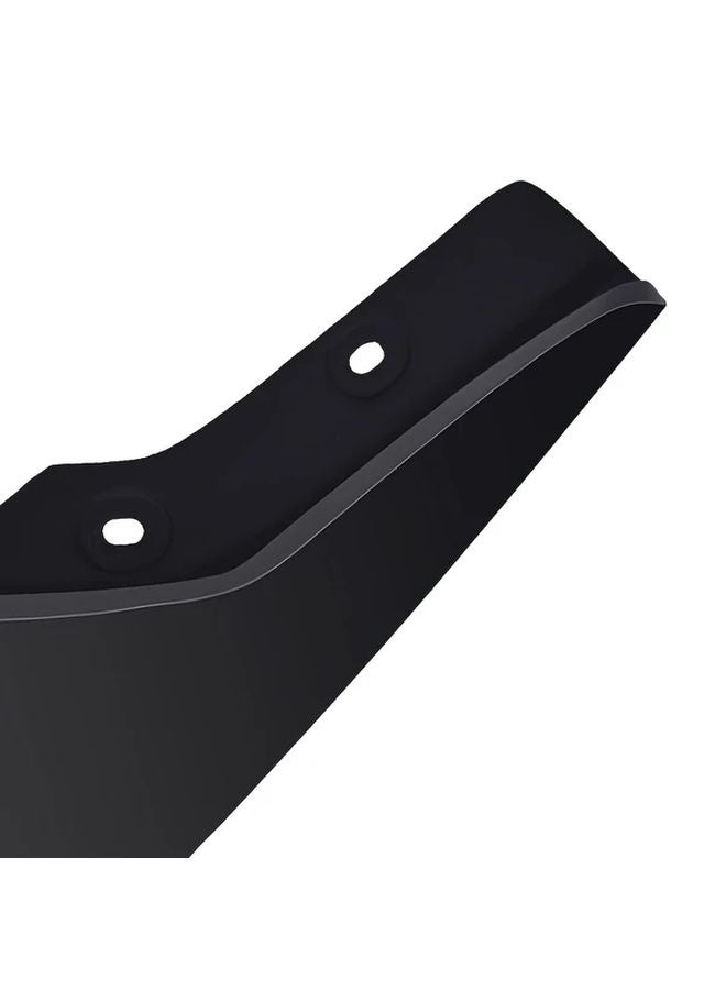 1 Set Heavy Duty Black Car Wheel Arch Mud Deflectors with Mounting Hardware for SUVs Trucks - Image 5