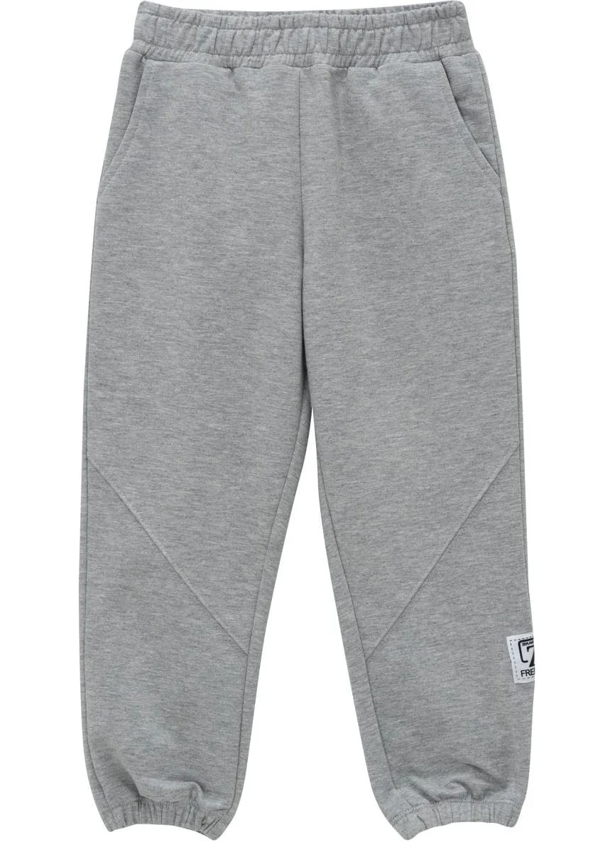 Zeyland Boy's Labeled Tracksuit Bottoms - Grimelanj