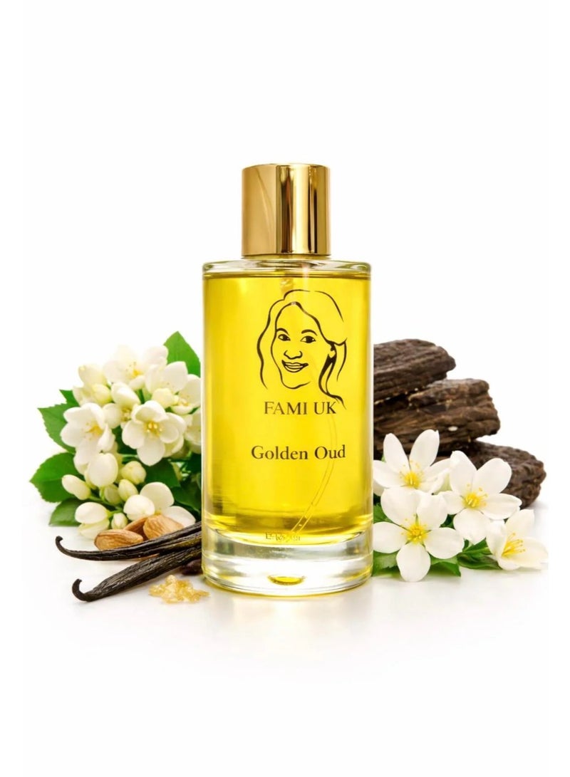 FAMI UK Golden Oud Perfume | Premium Fragrance | Long Lasting