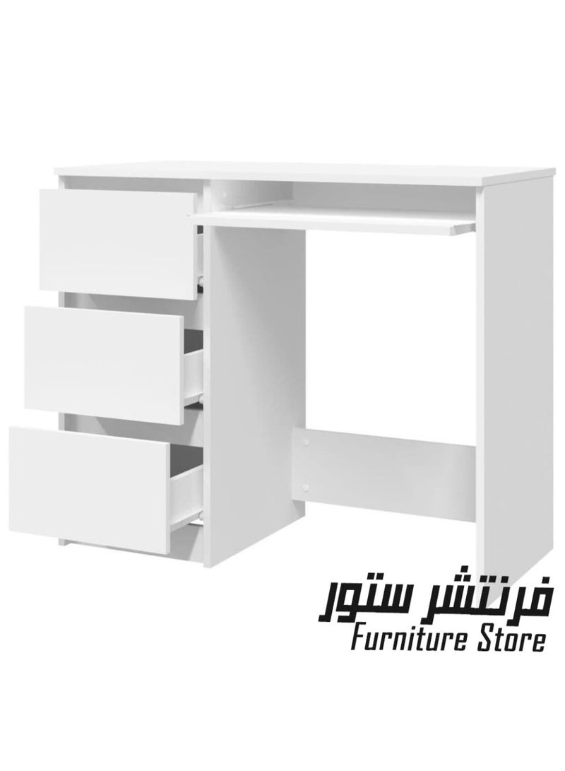 Furniture Store Modern desk, height 75 cm - width 100 cm - depth 40 cm, from Furniture Store. - Image 3