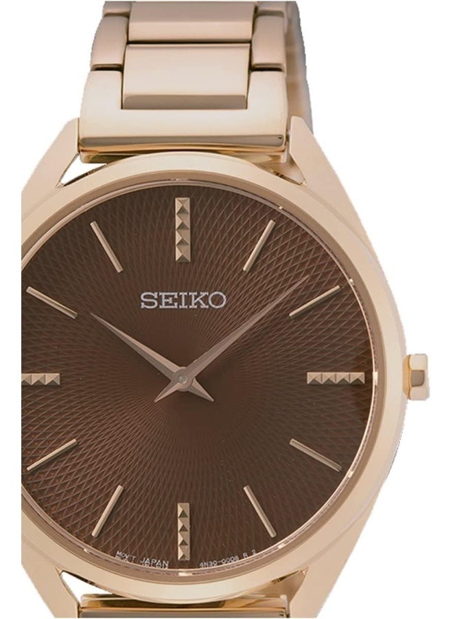 Seiko Seiko Analogical SWR062P1, Pink Gold, bracelet  - Image 2