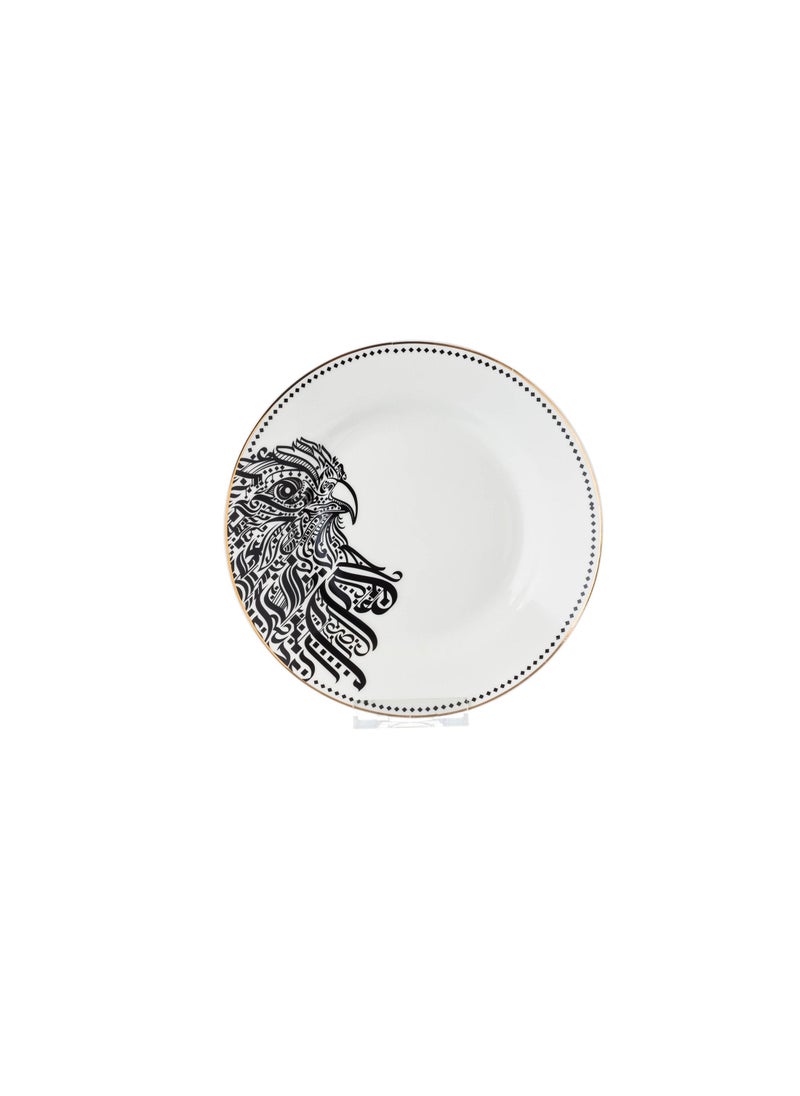 Hic flat porcelain dessert plates 4 Piece set  - Image 2