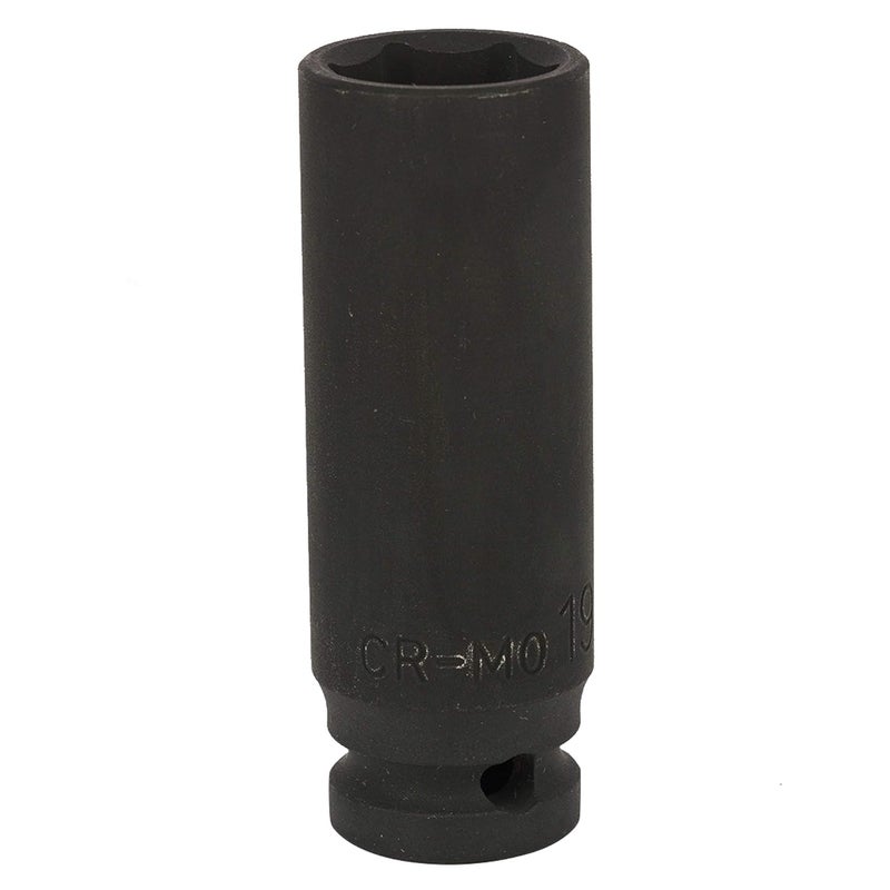 Stanley STANLEY STMT875068B 12inch 19mm ChromeMolybdenum Steel Impact Deep Socket Black  - Image 2