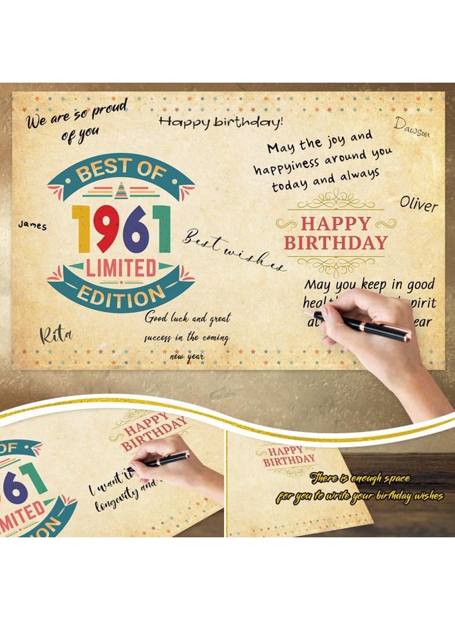 FANCYLUCKY Funny 65th Birthday Card Gifts for Women Men, Retro 65th Birthday Decorations for Grandpa Grandma, Bday Gifts for 65 Year Old Woman Man - Image 4