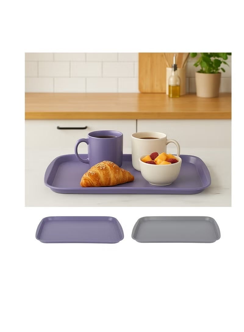 favilla Rectangular plastic tray - size 31 x 44 cm - random color - Image 2