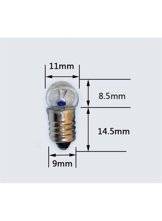 1.5V 2.5V 3.8V 4.8V 6V 6.2V Experimental Small Bulb Old Flashlight 3A Bulb 