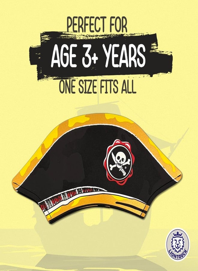 Liontouch - Kids Pirate Hat with Adjustable Velcro Strap - 3+ Years | Pretend Play Accessory for Toddlers & Kids Ready to Sail the Caribbeans | Made of Safe & Durable EVA Foam - Image 4