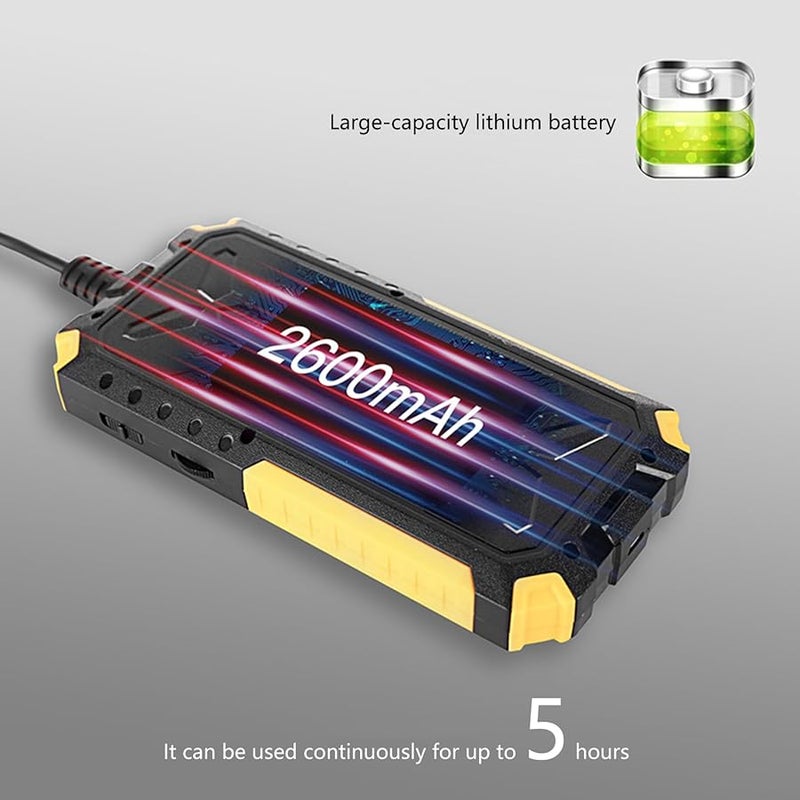 Two Meters Endoscope Camera With Adjustable LED Light Borescope Inspection Snake Camera - Image 4