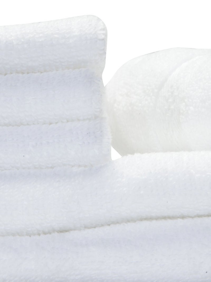 BIANCA 6pc Ultra Soft Zero Twist 100 Cotton Towel 2pc Hand 4pc Face Paradiso Super Absorbent Fluffy AeroCore Organic Technology for Men Women Gym Kitchen SolidMulti - Image 3