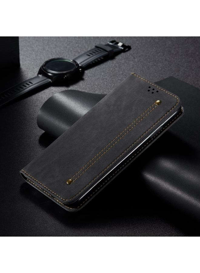 S-TOP Case For Nothing Phone 2A Denim Texture Casual Style Flip Leather Case - Image 2
