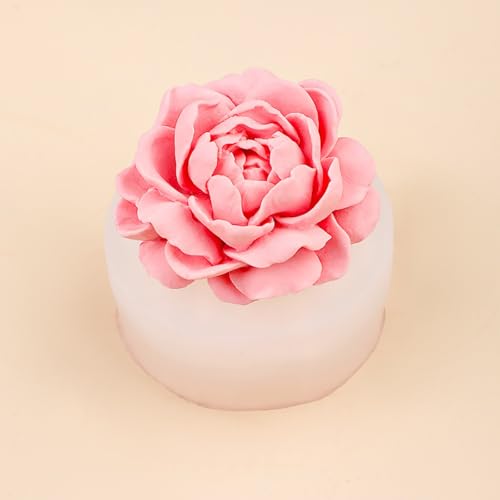 NINEXY 3D Flower Silicone Candle Molds Lotus/Rose/Iris/Camellia Flower Soap Plaster Resin Casting Mold Fondant Chocolate Cake Baking Tools (Jasmine) - Image 5