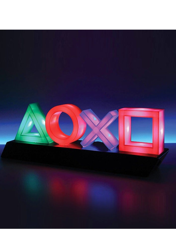 Journey Mate Game Room LED Light Bar - Music Reactive, 3 Light Modes, Eco-Friendly Acrylic, 14-inch (RGB Multi-Color) - Image 1
