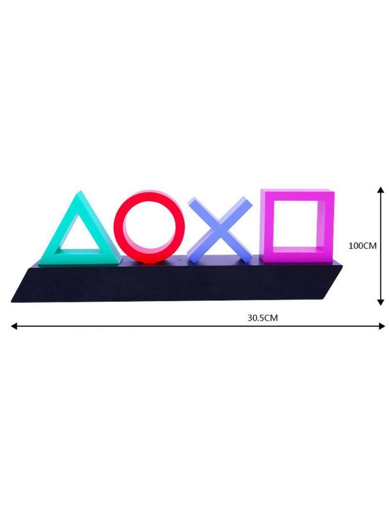 Journey Mate Game Room LED Light Bar - Music Reactive, 3 Light Modes, Eco-Friendly Acrylic, 14-inch (RGB Multi-Color) - Image 4