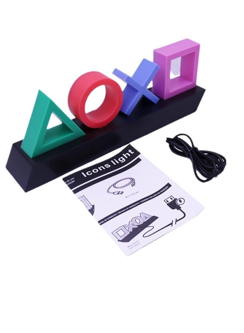 Journey Mate Game Room LED Light Bar - Music Reactive, 3 Light Modes, Eco-Friendly Acrylic, 14-inch (RGB Multi-Color) - Image 5