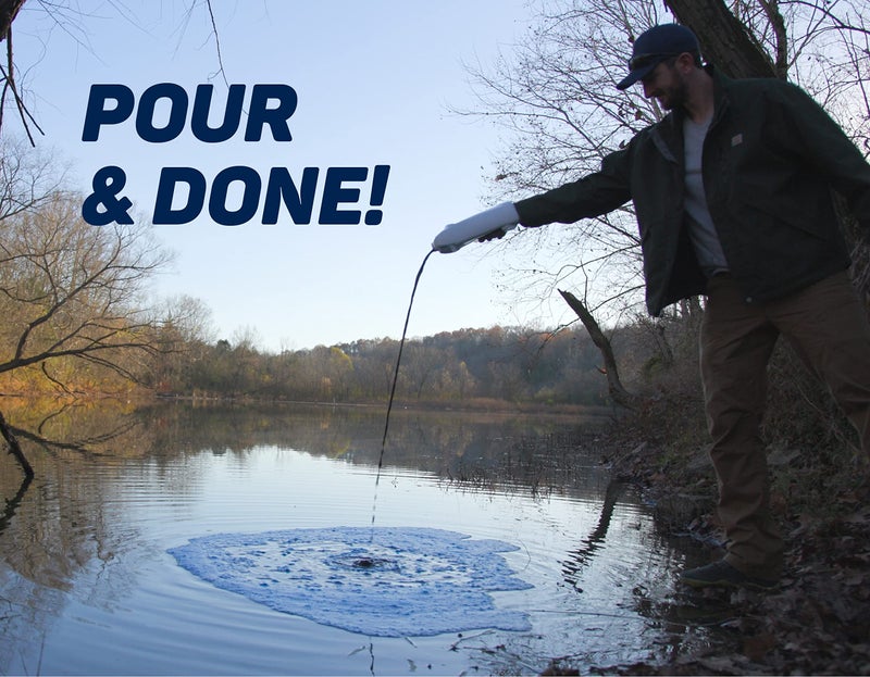 Crystal Blue Lake and Pond Dye - 1 Gallon - Royal Blue Color Treats up to 1 Acre - Clean, Clear & Crystal Blue Water - Environmentally Friendly Pond Dye - Image 5