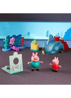 Peppa Pig Peppa’S Adventures Peppa’S Supermarket Playset Preschool Toy Includes 2 Figures And 8 Themed Accessories For Ages 3 And Up  - Image 2