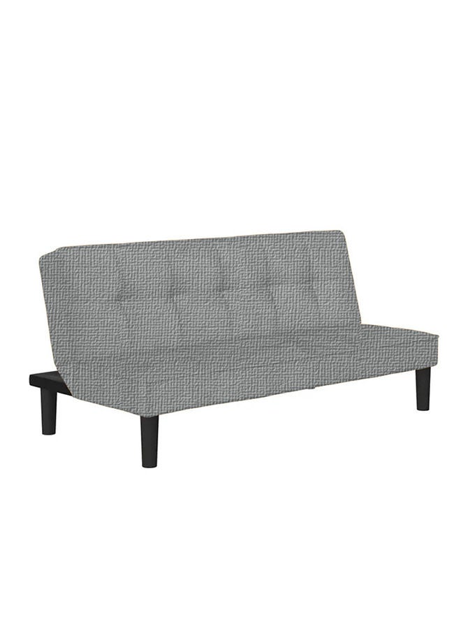 In-House Yoomi | Sofabed 2 In 1 Upholstered In Linen - Light Grey - Image 1